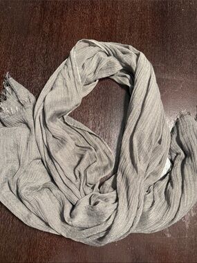 J.Jill Olive Green Soft Flowy Scarf